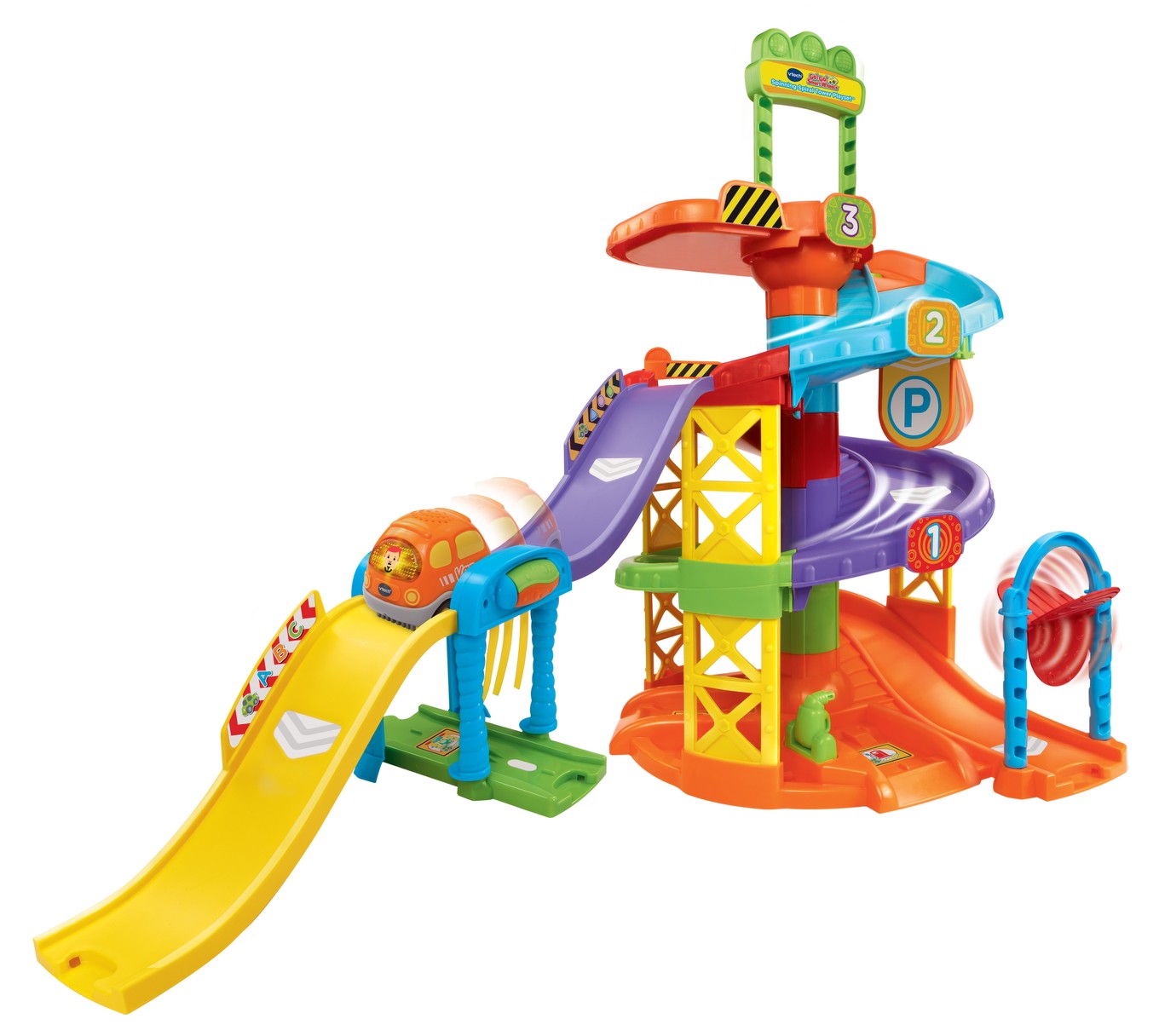 spinning spiral tower playset instructions